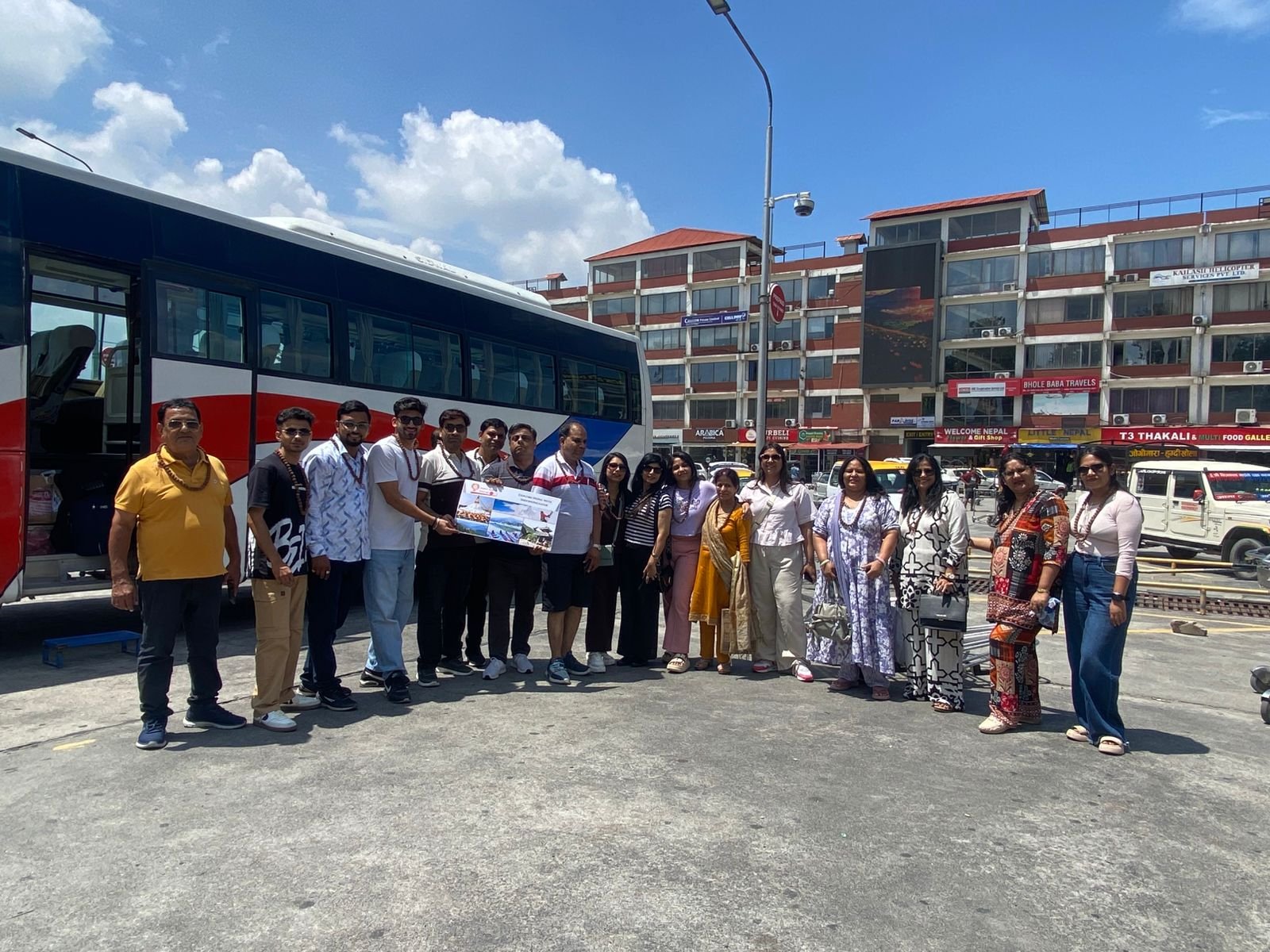 Indo Nepal Safar group travellers