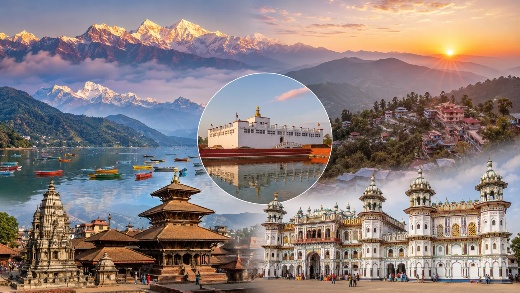 Ayodhya to Nepal 8 nights 9 days grand tour with Nagarkot and Janakpur