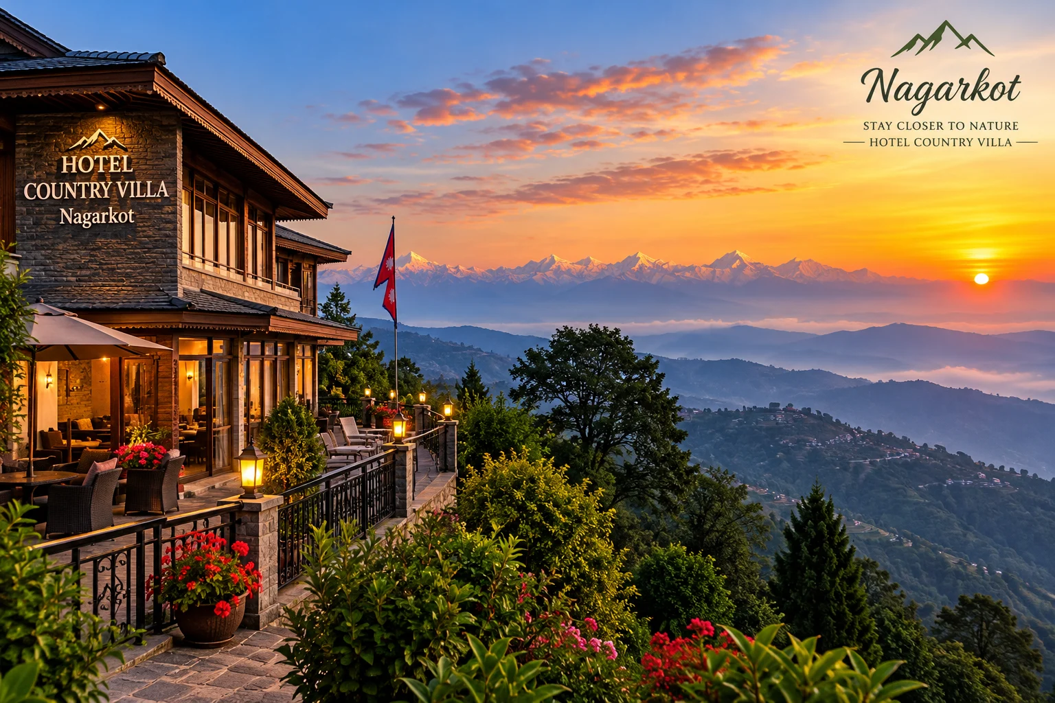 Chandragiri Hills cable car and Himalayan viewpoint near Kathmandu