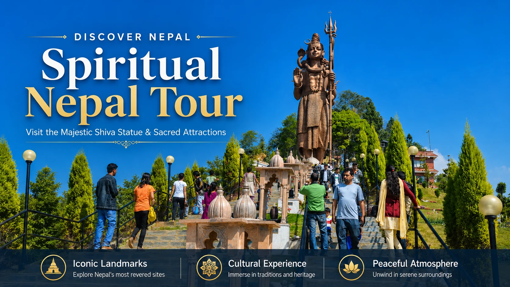 Doleshwor Mahadev Temple near Bhaktapur Nepal