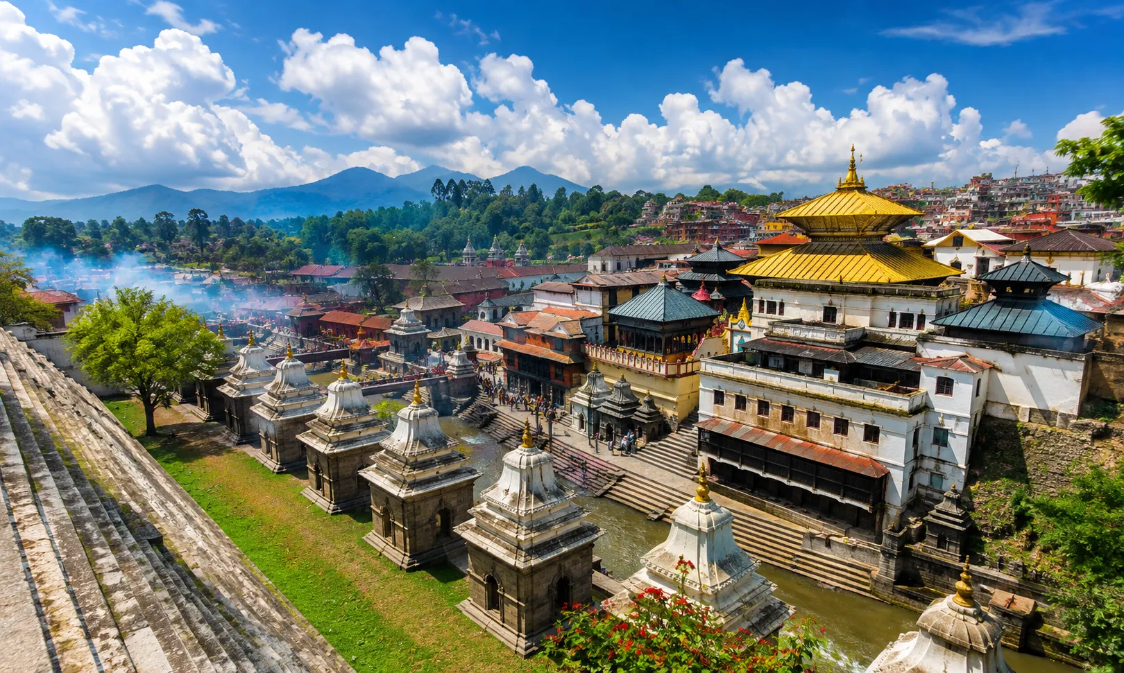 Pashupatinath Temple in Kathmandu, Nepal